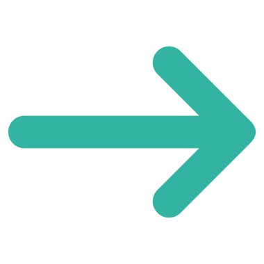 Düz vektör simgesi sağ ok