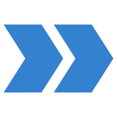 Vardiya doğru düz vektör simgesi