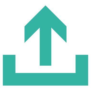 Düz vektör simge yüklemek