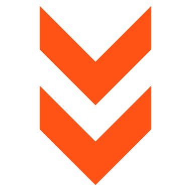 Düz vektör simgesi kaydır