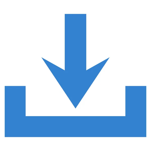 Downloads van platte Vector Icon — Stockvector