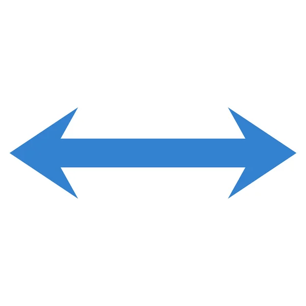 Horizontales flaches Flip-Vektor-Symbol — Stockvektor