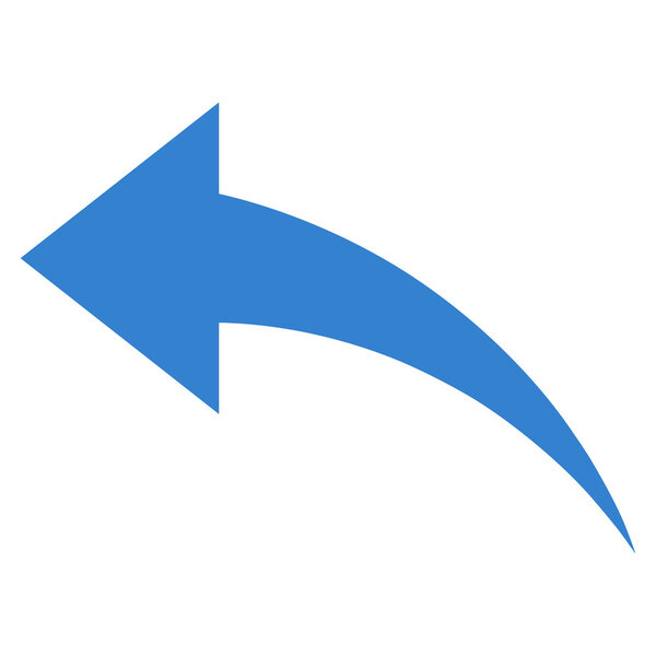 Undo Flat Vector Icon