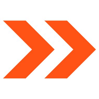 Vardiya doğru düz vektör simgesi