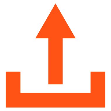 Düz vektör simge yüklemek