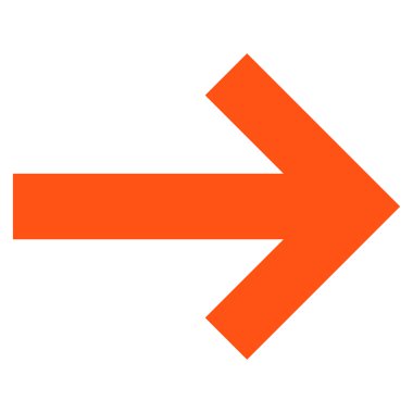 Düz vektör simgesi sağ ok