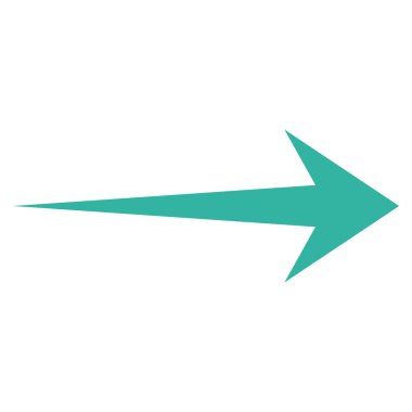 Düz vektör simgesi sağ ok