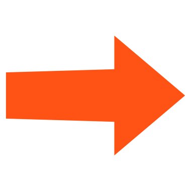 Düz vektör simgesi sağ ok