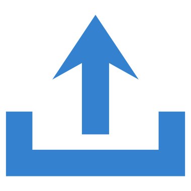 Düz vektör simge yüklemek