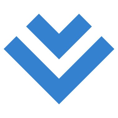 Düz vektör simgesi kaydır