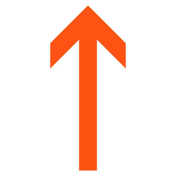 Flecha arriba plano Vector icono — Vector de stock