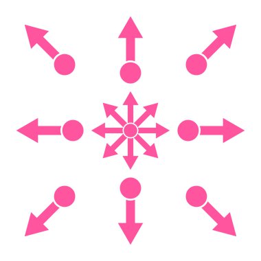 Oklar vektör düz Icon Set çekmek