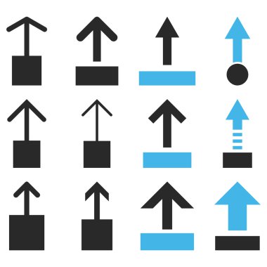 Vektör düz Icon Set çekin