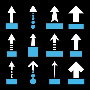 Vektör düz Icon Set çekin