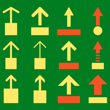 Vektör düz Icon Set çekin