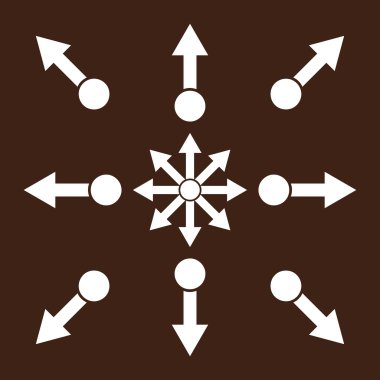 Oklar vektör düz Icon Set çekmek