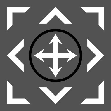 Yön vektör düz Icon Set