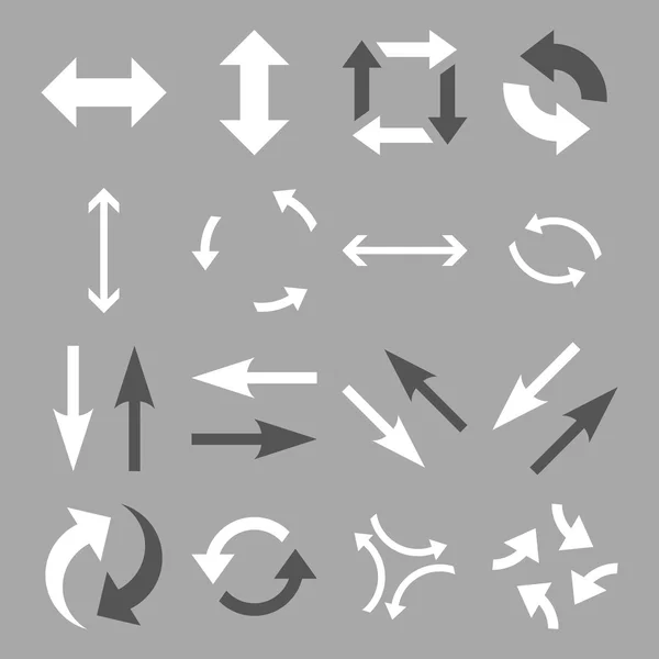 Ensemble d'icônes plates vectorielles Exchange Arrows — Image vectorielle