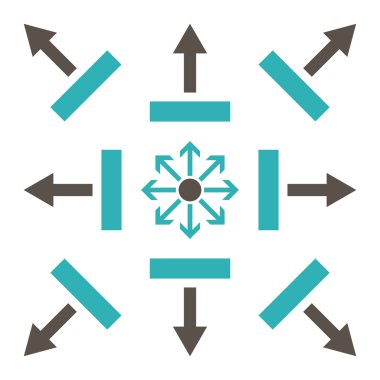 Yön vektör düz Icon Set çekmek