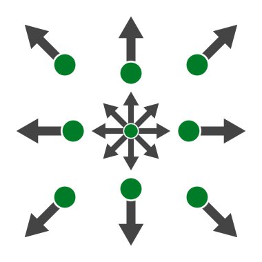 Oklar vektör düz Icon Set çekmek