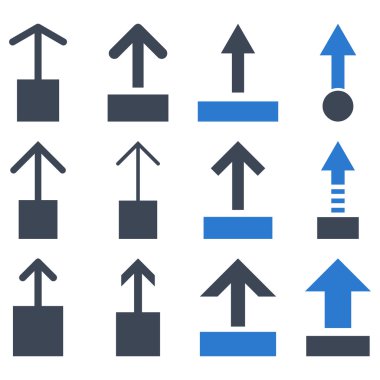 Vektör düz Icon Set çekin