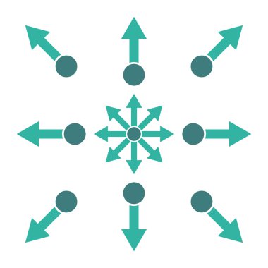 Oklar vektör düz Icon Set çekmek