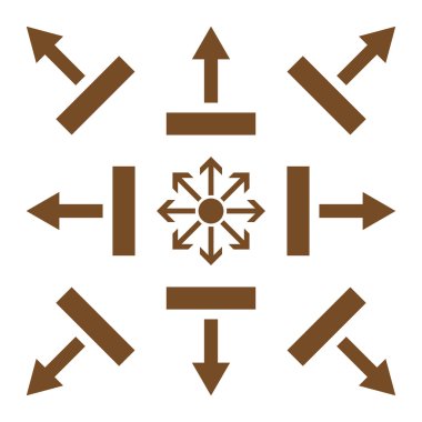 Yön vektör düz Icon Set çekmek