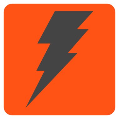 Düz vektör piktogram yürütmek