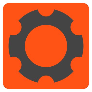 Vites düz vektör piktogram