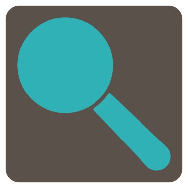 Arama aracı düz vektör piktogram