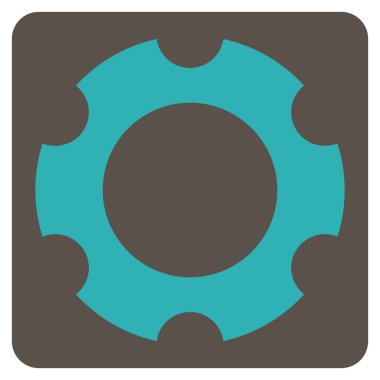 Vites düz vektör piktogram