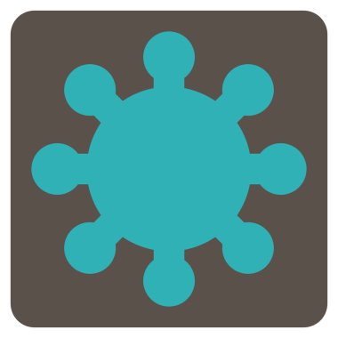 Vites düz vektör piktogram