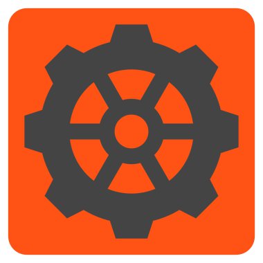 Vites düz vektör piktogram