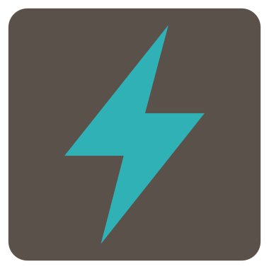 Electric Strike Düz Vektör Sembolü