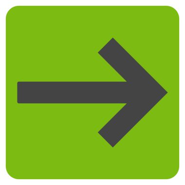 Sağ ok düz vektör simgesi