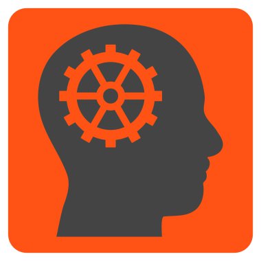 Akıl Düz Vektör Sembolü