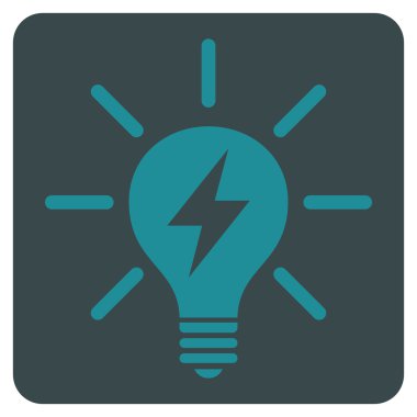 Elektrik Ampuldüz Vektör Simgesi