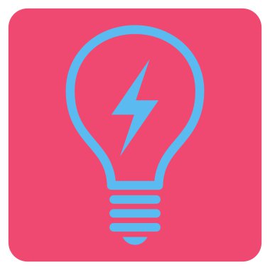 Elektrik Ampul düz vektör sembolü