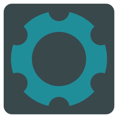 Vites düz vektör piktogram