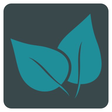 Flora Bitki düz vektör simgesi