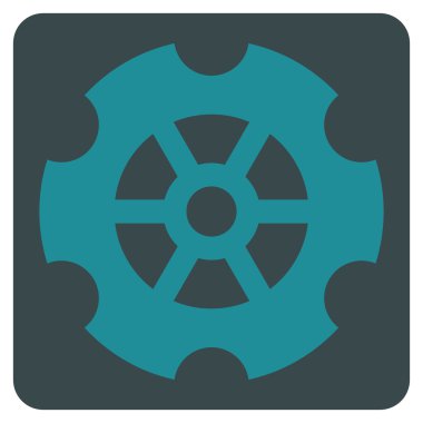 Vites düz vektör piktogram