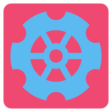 Vites düz vektör piktogram