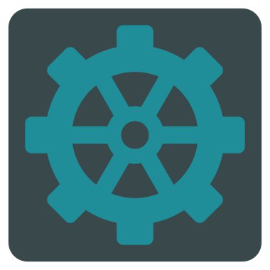 Vites düz vektör piktogram