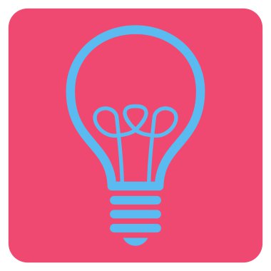 Lamba Ampul Düz Vektör Sembolü