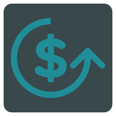 Ters ibraz düz vektör simgesi