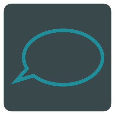 İpucu Bulut Düz Vektör Simgesi