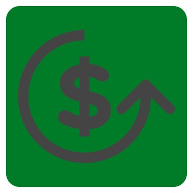 Ters ibraz düz vektör simgesi