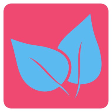 Flora Bitki düz vektör sembolü