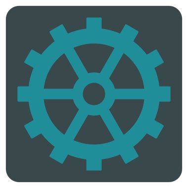 Vites düz vektör piktogram