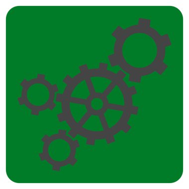 Mekanizma Düz Vektör Sembolü